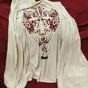 Cute overlay blouse